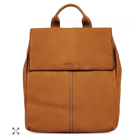 American Leather Co. Handbags - American Leather Co. Women's Tan Leather Backpack